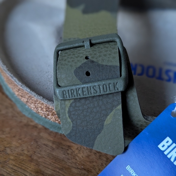 NEW Birkenstock Arizona Soft Footbed Desert Soil Camo Green Size 38 L 7-7.5 M 5 - Picture 9 of 12